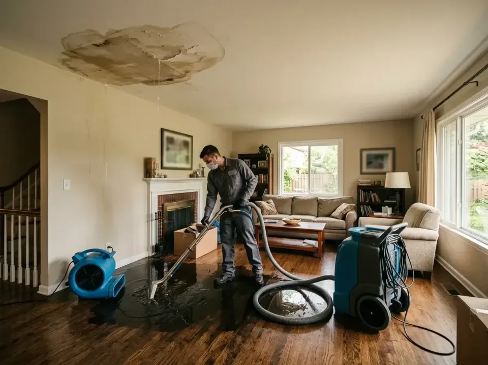 attic-pipe-burst-ceiling-drip-008 — frequently asked questions, Water Damage Restoration & Carpet Care in San Bernardino, CA